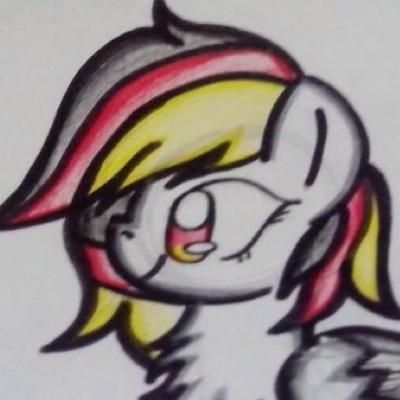 German: Hi,My name is German! i hate Hitler..and i love To attack!.
america: Hey,My name is America!.The Red and blue Pony! i love To explore!