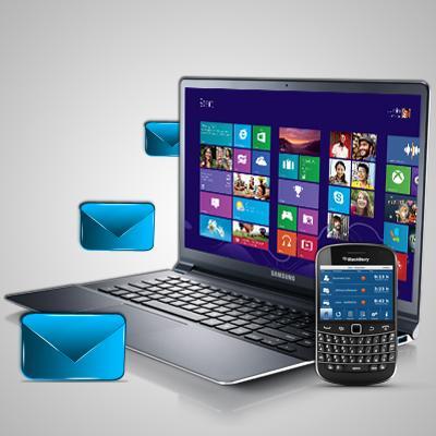 SMS sending software provides facility to send sms from blackberry phone to individuals or list of phone numbers