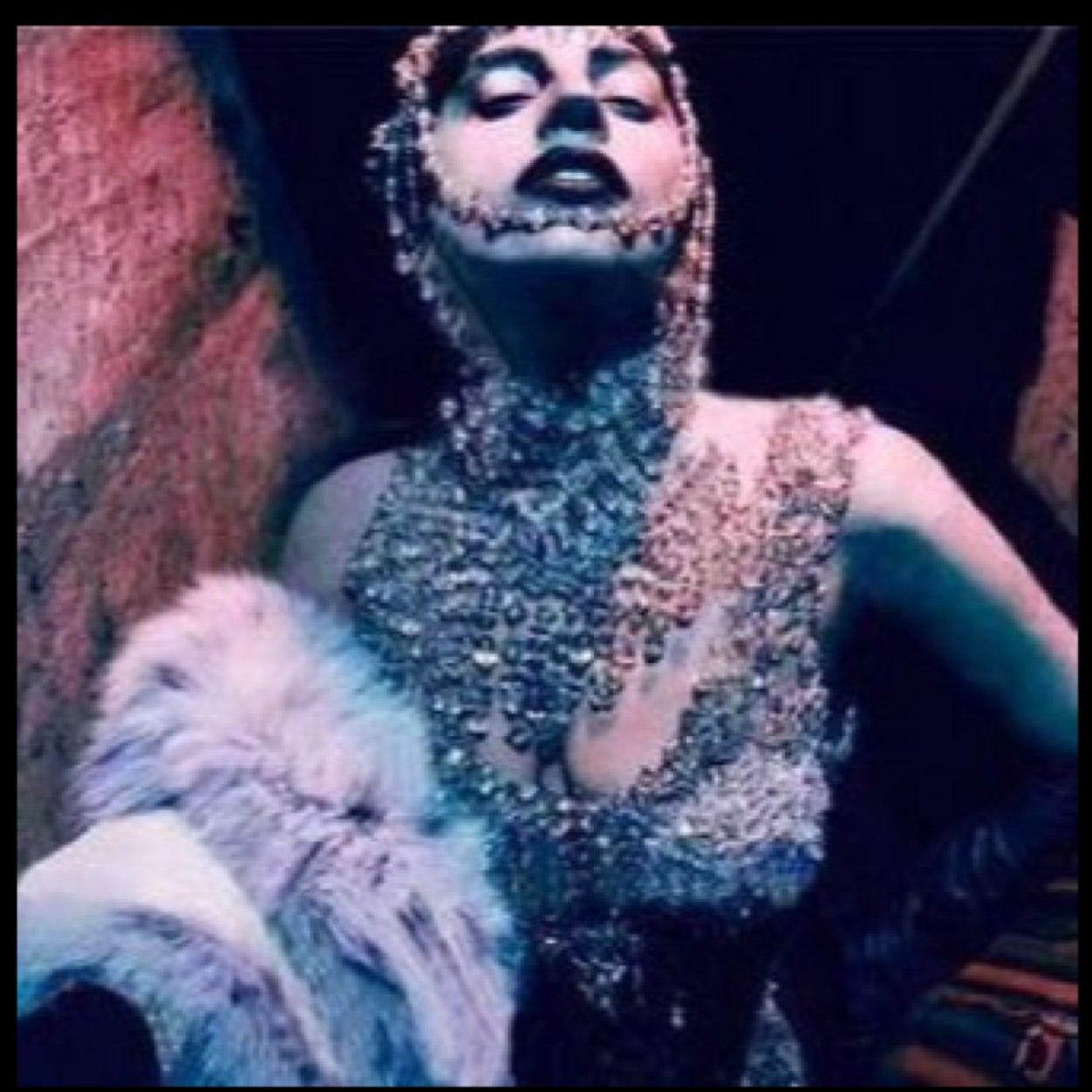 A pop star from the 70's trapped in 2016. 'You are a legend. Make a sculpture of you. Self-invention matters. You are the artist of your own life.' @LadyGaga