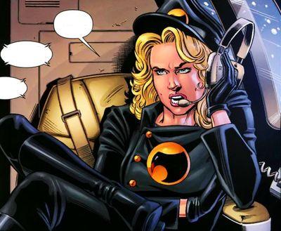 Going through time is a bitch! The name's Zinda Blake, the god damn Lady Blackhawk.