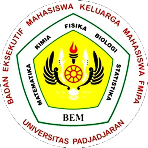 Official Twitter of BEM Kema FMIPA Unpad | @himatikaunpad @hifiunpad @HimakaUnpad @himbio_unpad @HimastaUnpad @geofisika_pedra @HimatifUnpad @himakappatheta