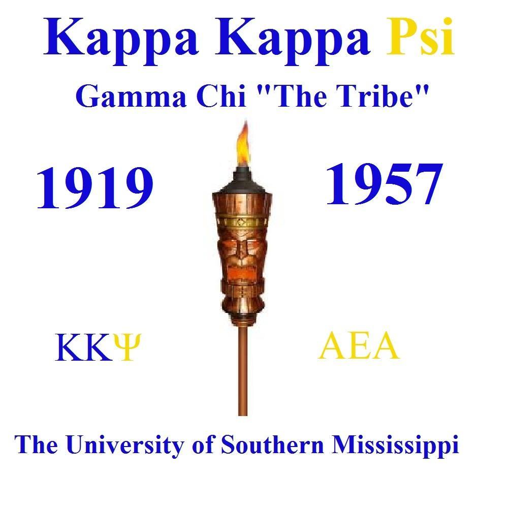 Official page for the Gamma Chi Chapter of Kappa Kappa Psi Honorary Band Fraternity at the University of Southern Miss.