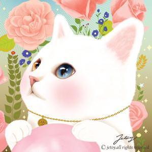 Candy-colored gifts featuring the Choo Choo Cats