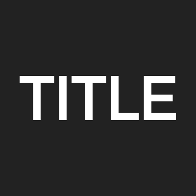 TITLEStore's profile picture. Music. Film. Books.