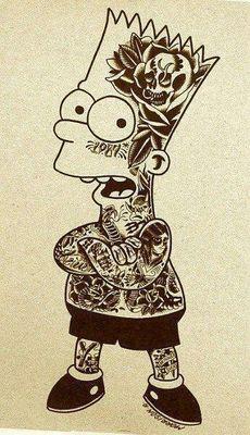 Smoking Monkey tattoos. custom to traditional. mobile based company.