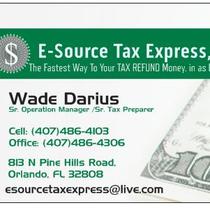 E-Source Tax Express: The fastest way to you tax money