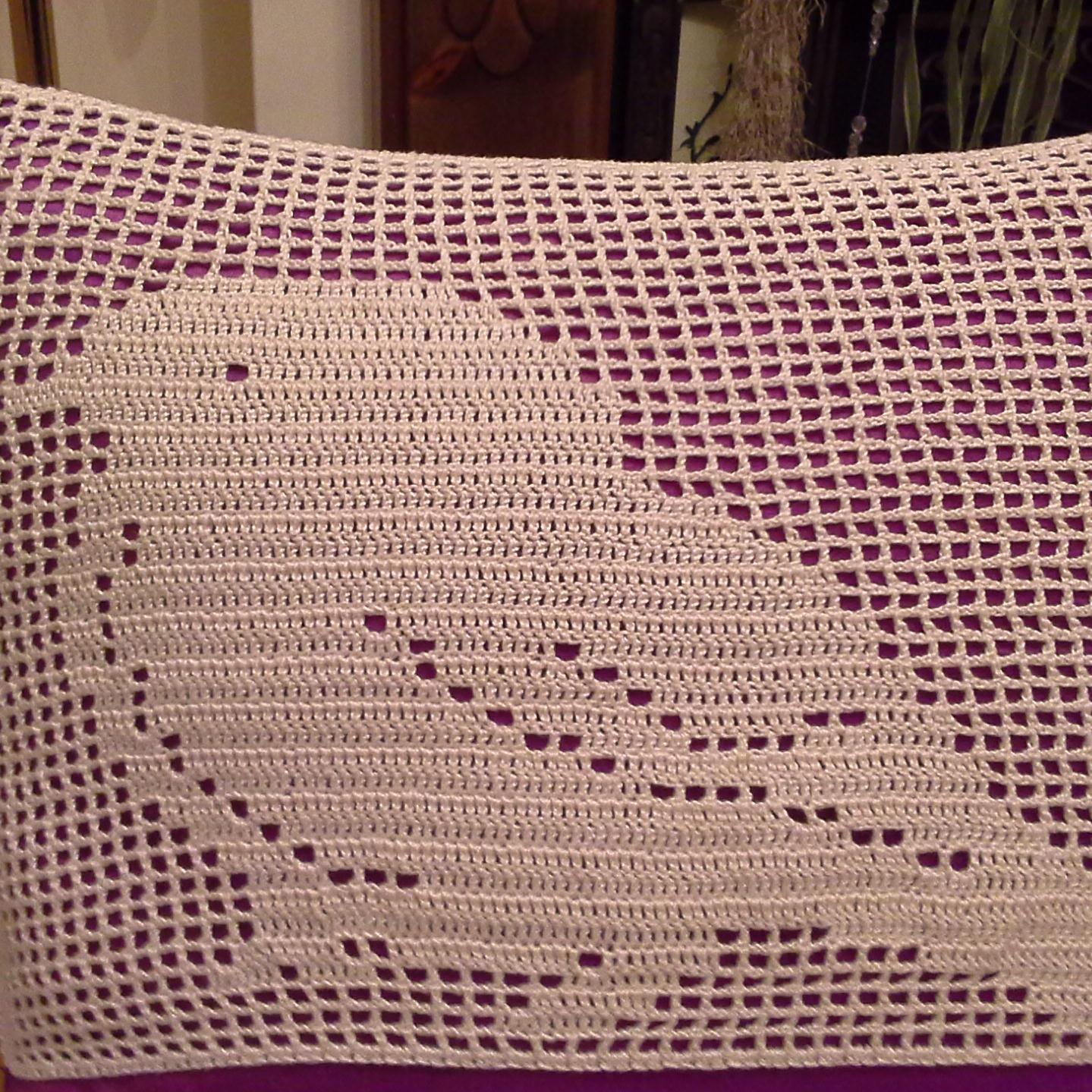 Vintage style crocheted cushions available on ebay. Can also be seen on pininterest. Vintage style crocheted cushions  in grey, cream, pink and blue