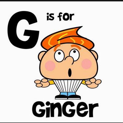 I am ginger :-D hahaha