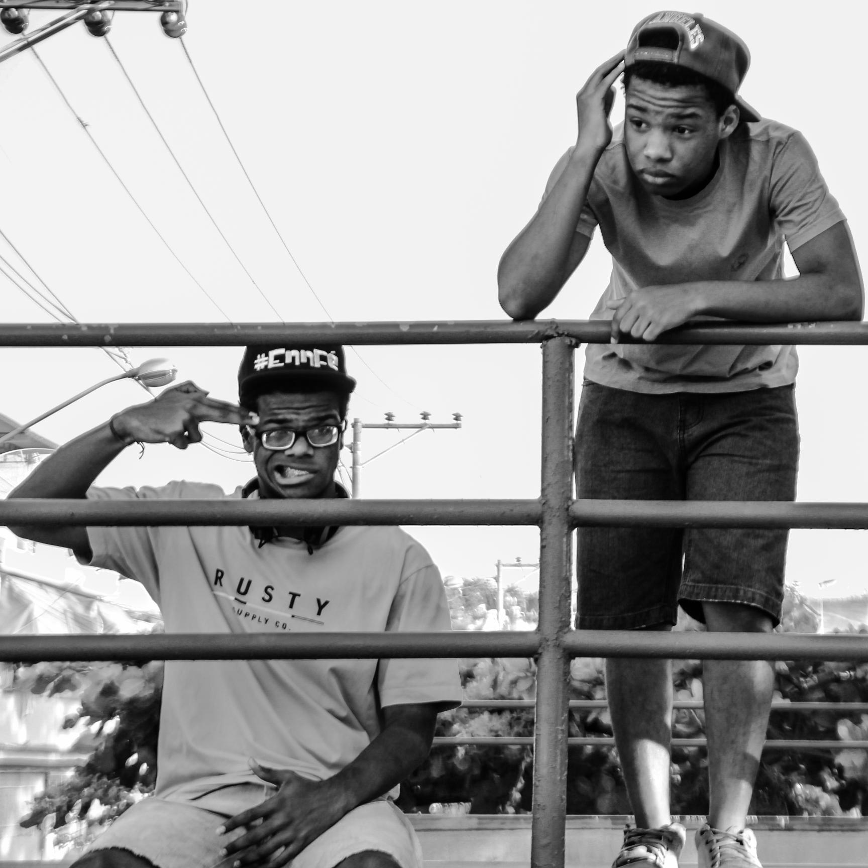 B'Black Mc e Vieira Mc ; Rappers , Pregando o Evangelho  !