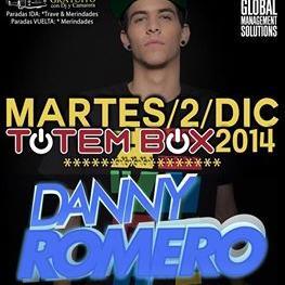 Martes 2 de Diciembre Danny Romero en Totem