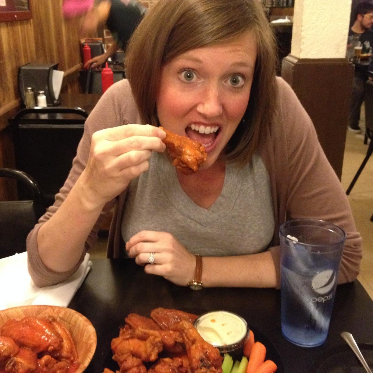 I like Jesus, my family, my collection of books, my job as a teacher, my church, rap, and buffalo wings. But especially Jesus and buffalo wings.