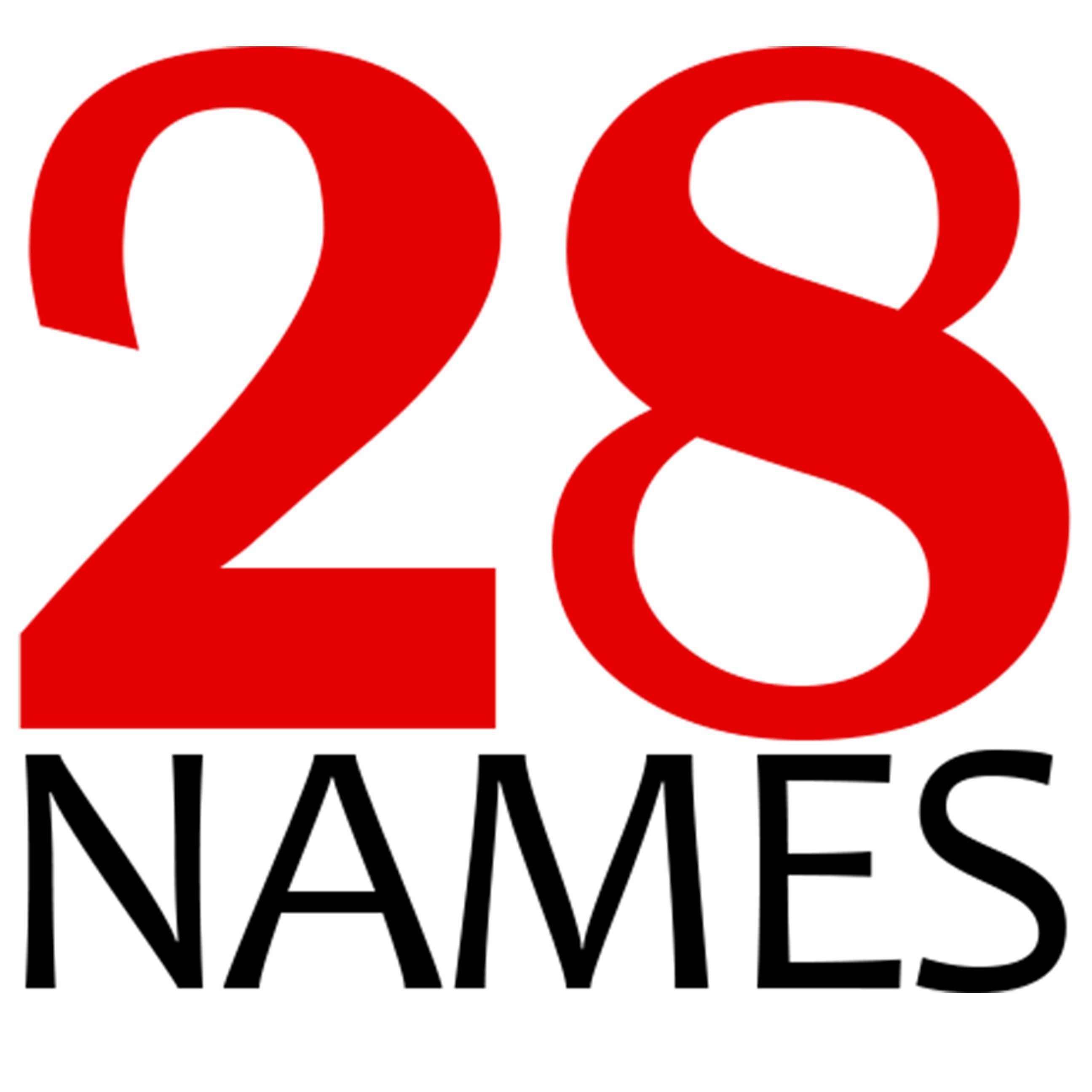 Stay vigilant, stay dope. #28Names