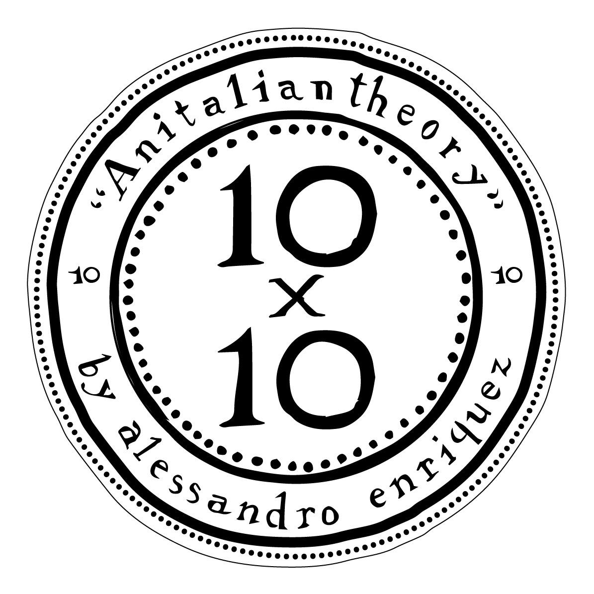 10x10 Anitaliantheory is the ironic and unconventional way to express italian taste. A project by Alessandro Enriquez