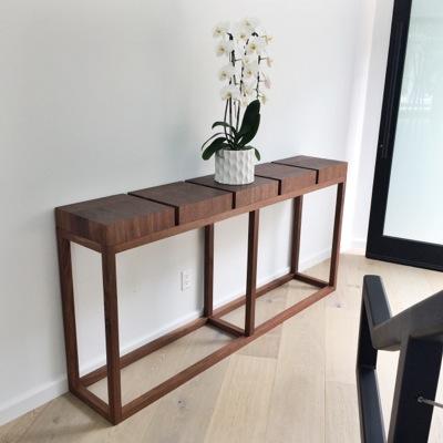 Finely crafted furniture and case goods. Designed and built in Los Angeles, CA. Contact us at (424) 218-6256.