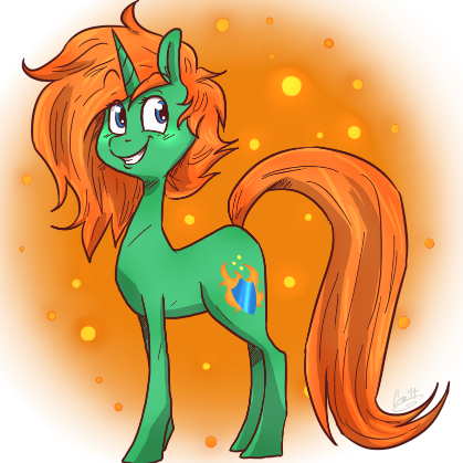 Hiya! I'm Sparks! My uncle's @mlp_McRunfast and he's not very smart. I like running and adventures and stuff! ((RP Acct.))