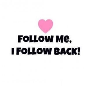 100% follow back everyone