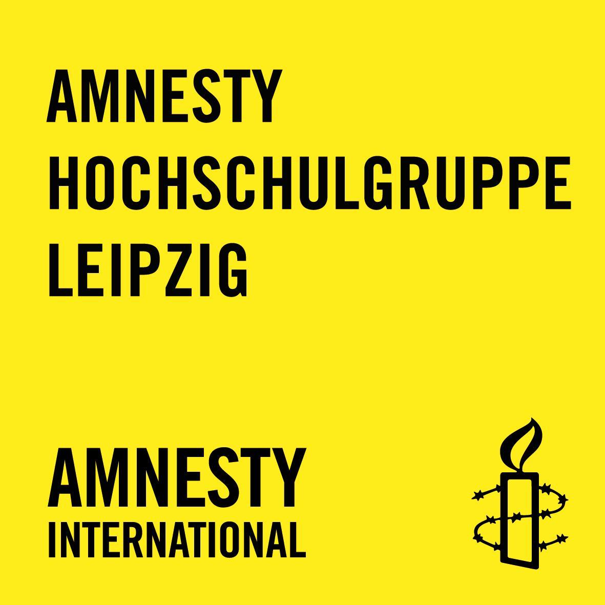 Hier zwitschert die Leipziger Hochschulgruppe von Amnesty International. Wir machen mit Aktionen und Veranstaltungen auf Menschenrechtsverletzungen aufmerksam.