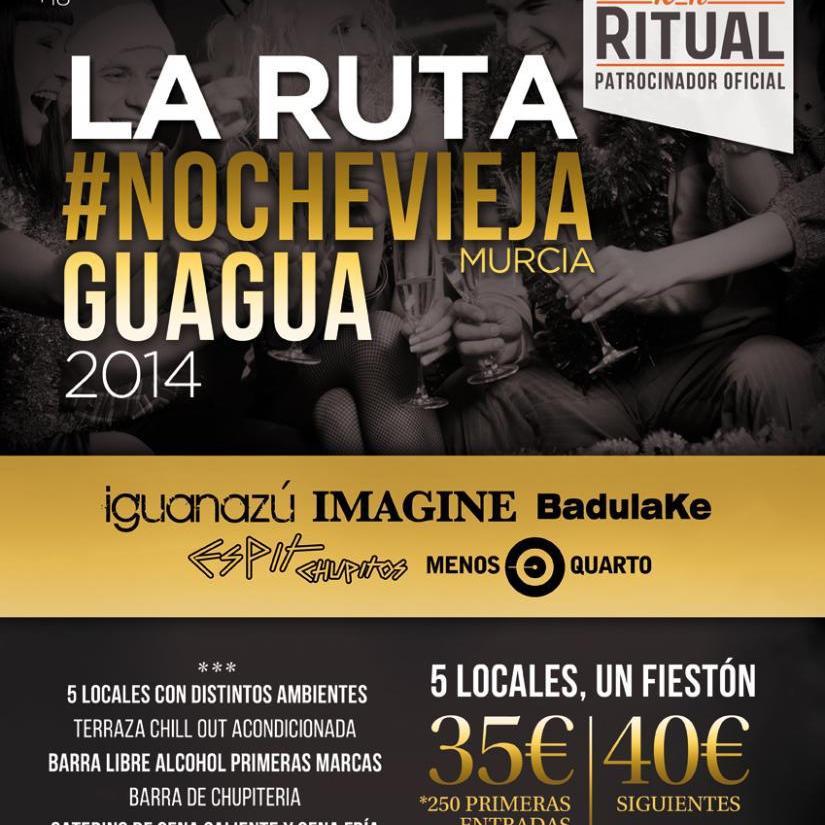 NOCHEVIEJA GUA GUA. CONSIGUE TUS ENTRADAS AQUÍ POR 35 EUROS HASTA EL VIERNES 5 DE DICIEMBRE. CORRE QUE VUELAN!!! CONTACTA CON NOSOTROS 689961451-603506194