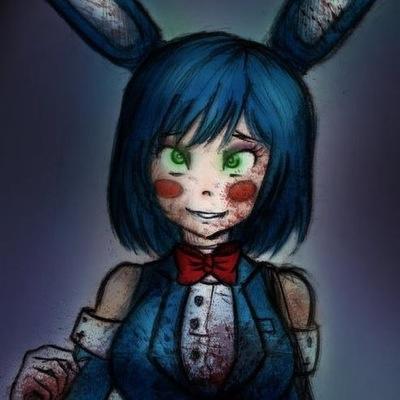 itoy bonnie and im bi single robot. -giggles-i took parts from old bonnie make me so im perfect.i wount hurt you i promise darling.my crush is foxy&freddy