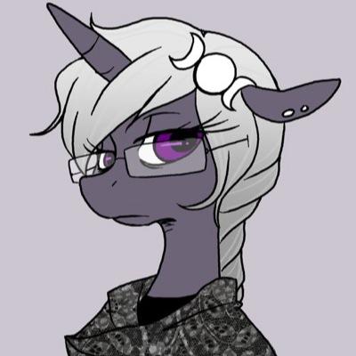 Professor and purveyor of the dark arts at the Canterlot Magic Academy! Her part of the school always seems greyer for some reason.