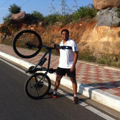 Mountain biker |