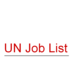 UN Job List (@UNJobList) Twitter profile photo