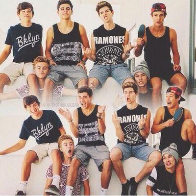 I love all of the Magcon boys especially Nash, Cam, Sam, Jack G and Jack J! Bryant follows me