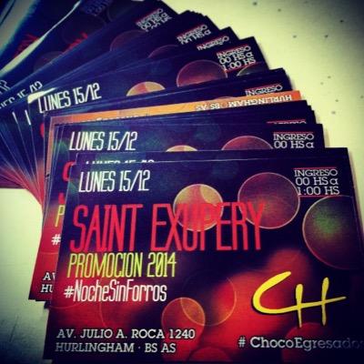 DALE QUE FALTA POCO PARA EL #15D LA MEJOR FIESTA DE TU VIDA, VENIIII NO TE ORTIVES PEDI TUS ENTRADAS YAAAAAAA! #ElSaintExplotaChoco