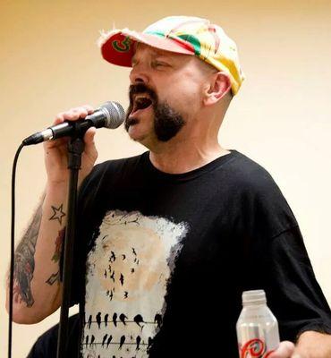 I'm an MRI - CT tech and also the lead singer for the bands HOH and BIRDS ON A WIRE. I formerly sang with STONE-FACED.