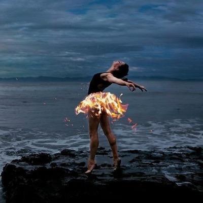 as the phone rings I pick up saying ❝Yes hello, this is the burning wedding dress.❞ - silence follows