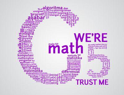 We are the next Mathematician. 
We are Paramathers.
Mate50!!! Syubidu-bidu~ Wakwaww!!
MATE~ CERIAAA!!!