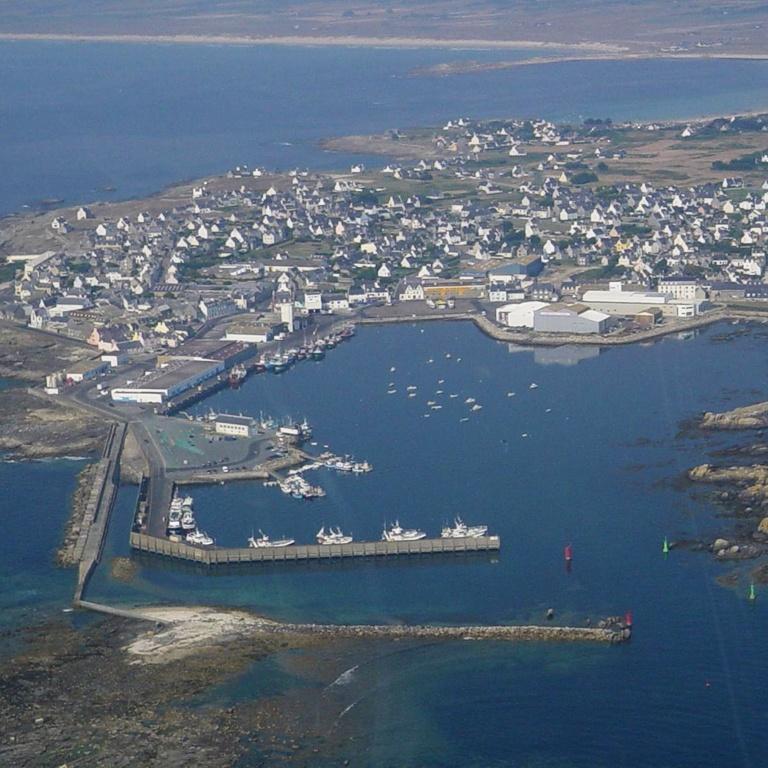 Quartier de la commune de Penmarc'h, en pays bigouden, dans le finistère.