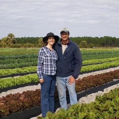 Eva & Chris Worden, Ph.D.s. ... Organic farmers in South Florida. 🌻