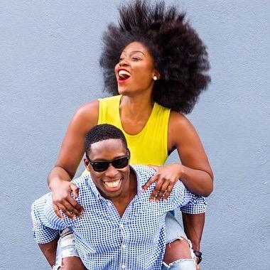 Girls with their naturals and the men who support them! DM us a picture of you and your beau to our inbox and lets celebrate these leading fellas!