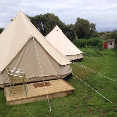 We are a new Glamping Site in Dunfanaghy Co Donegal - We offer Luxury Bell Tents, Tepees,Train sleeper compartments. check out http://t.co/mGhdvr3iHU