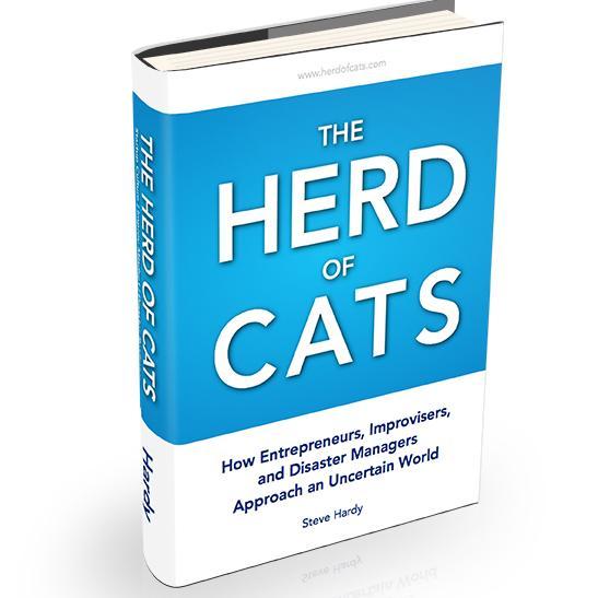 theherdofcats's profile picture. How Entrepreneurs, Improvisers, and Disaster Managers Approach an Uncertain World. A forthcoming book on resilience by @Shardy12.