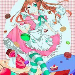 Hmm~? Oh, good evening poppet! Welcome to the bakery! I was just about to close up shop, but its fine~ Ever tried my cupcakes~? They're to die for~ (multiverse)