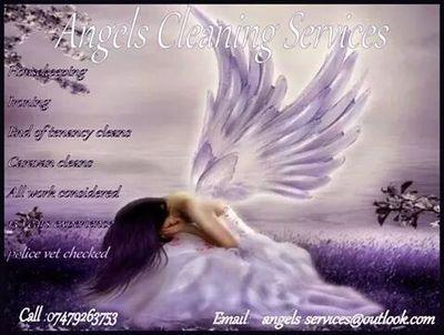 Angels cleaning services 
for all you're housekeeping
needs