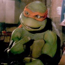 ORANGE NINJA TURTLE