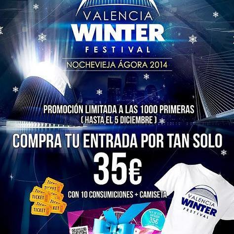 Venta de entradas para el winter festival, número de contacto 605452577.