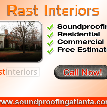 Soundproofing Products and Installation, Residential & Commercial soundproofing contractor for walls, rooms, offices, ceilings and floors 770.616.8649