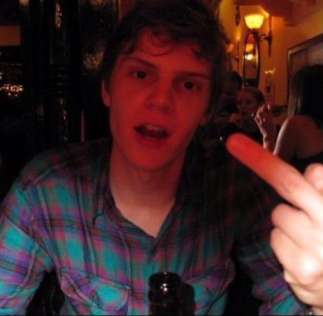 evan peters? more like evanfuckme peters