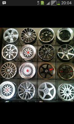 Velg racing+Audio+Wriping body car