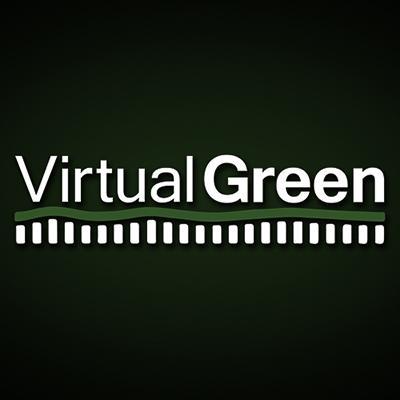 Virtual Green is a dynamic floor to maximize the experience in golf simulators. The landscape changes via a virtual floor to mimic an actual putting green.