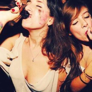 (+18) Booze and babes. DM, snapchat, and tweet us your best party pics!