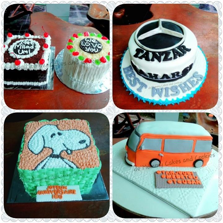 de'Mommy cakes Bogor menerima pesanan aneka Birthday cake/anniversarry, Cupcake, Nasi box/ Snack box, dll. Pin : 51353DE3 Phone : 0812-9778-3316