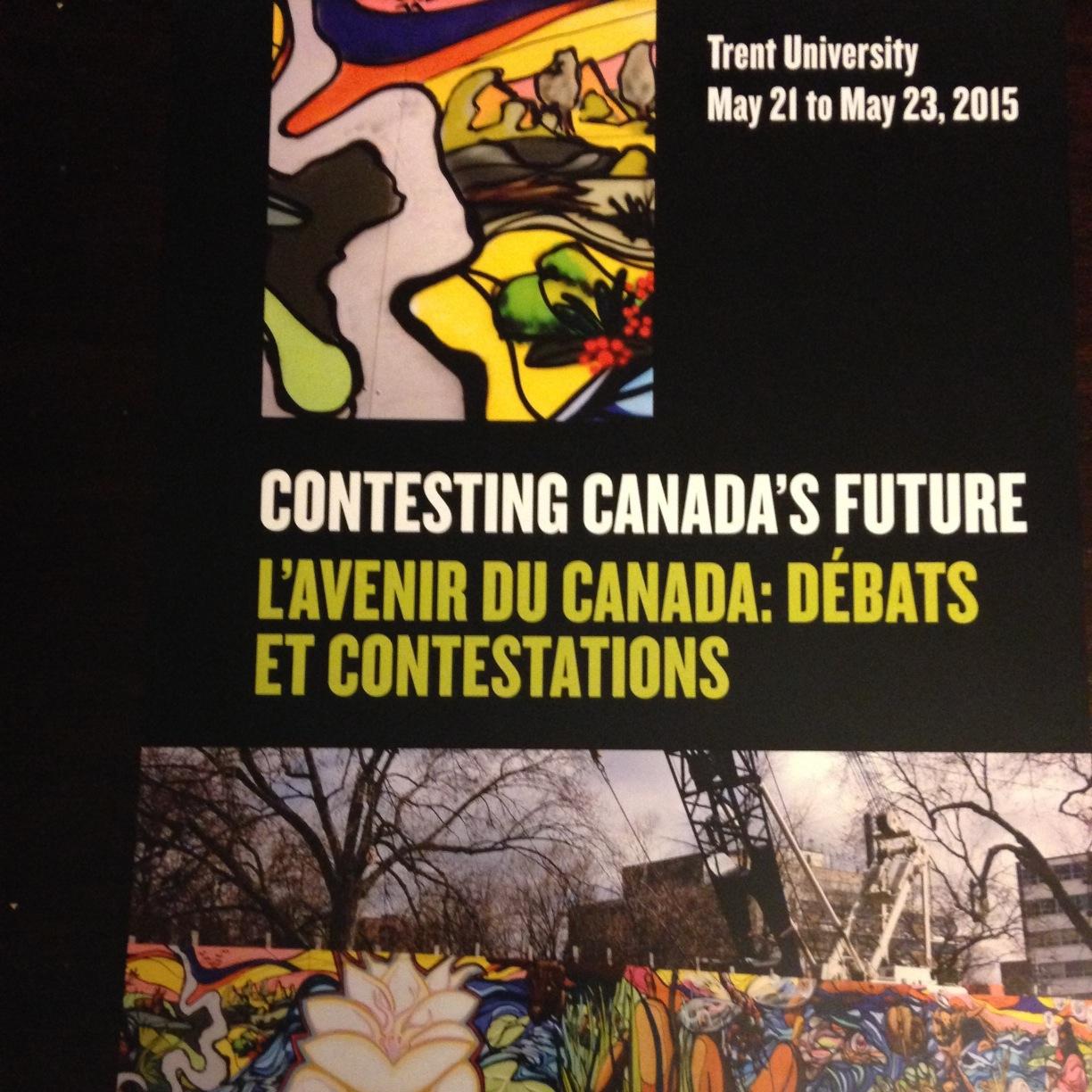 ccfconference15's profile picture. Contesting Canada's Future Conference May 21-23, 2015 in Canadian Studies, Trent University. Tweets by @jonusko.