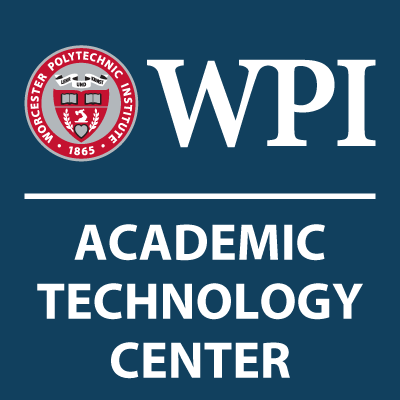 News and updates from the Academic Technology Center at Worcester Polytechnic Institute @WPI