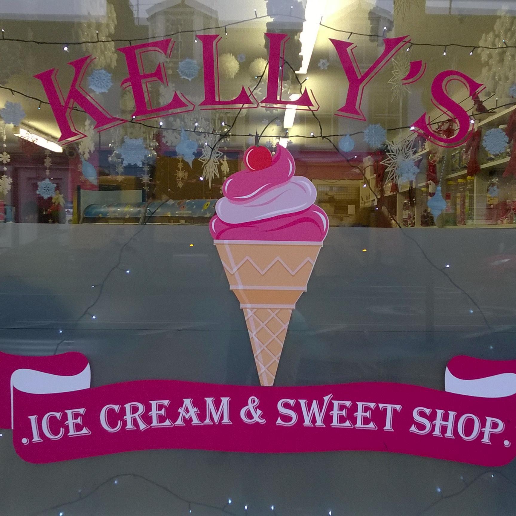 Kelly's of Linlithgow is an Ice Cream and sweet shop. From Vintage Sweets to Pick and Mix.From Luxurious Ice Cream to Party Bags. Come in store to try today!
