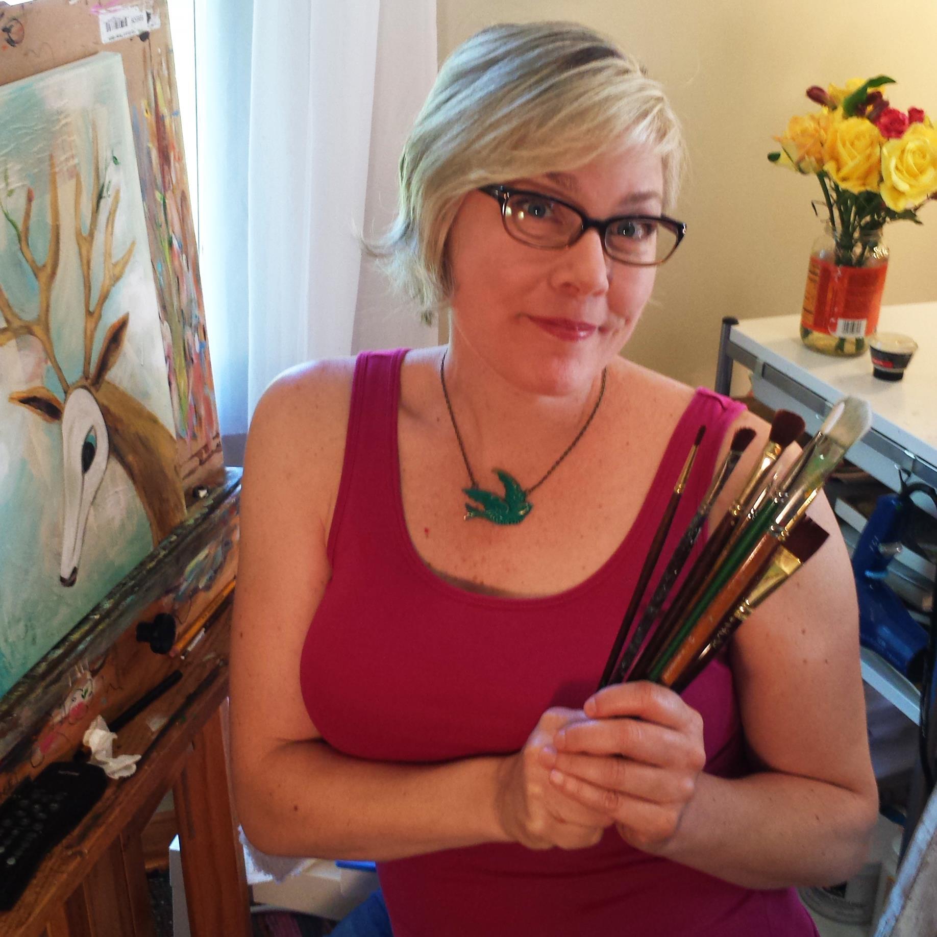 An artist, a dreamer, a mother and a wife.